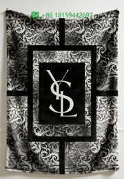 Yves Saint Laurent Throw Blankets